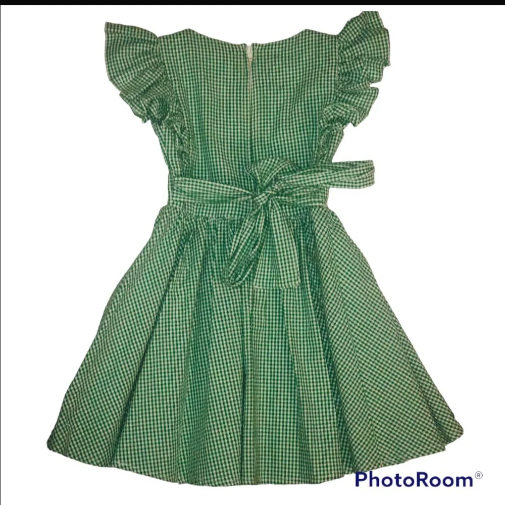 Le Bees Knees Christmas Pinafore Dress Size 2